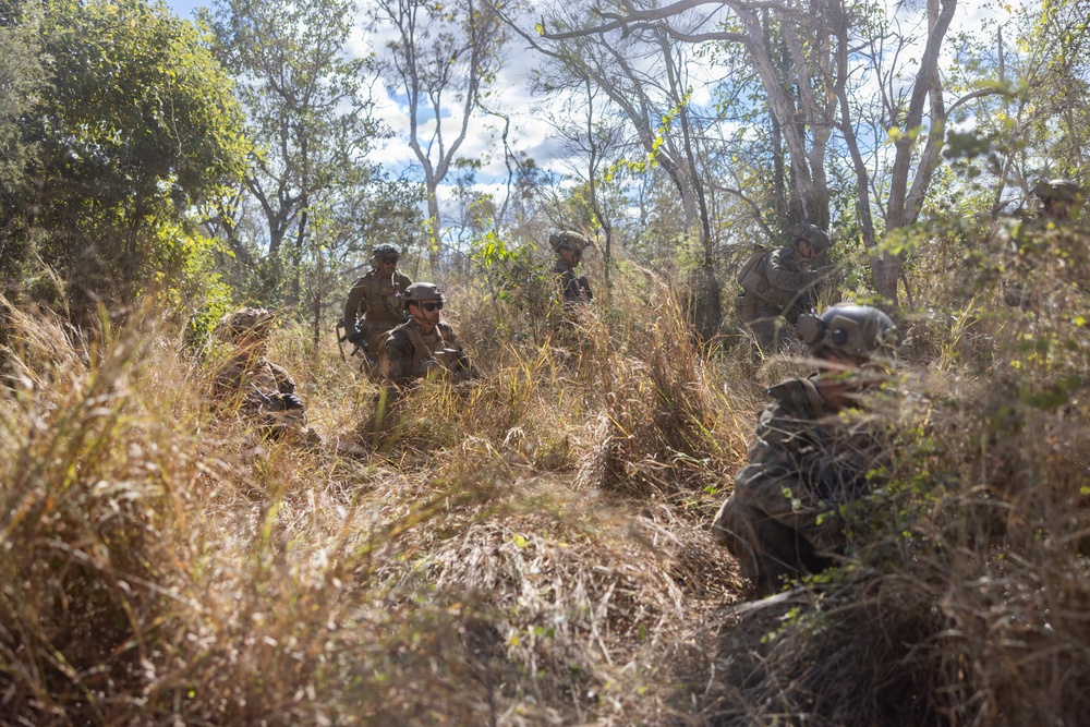 Southern Jackaroo 26: MRF-D Marines conduct platoon attack exercise