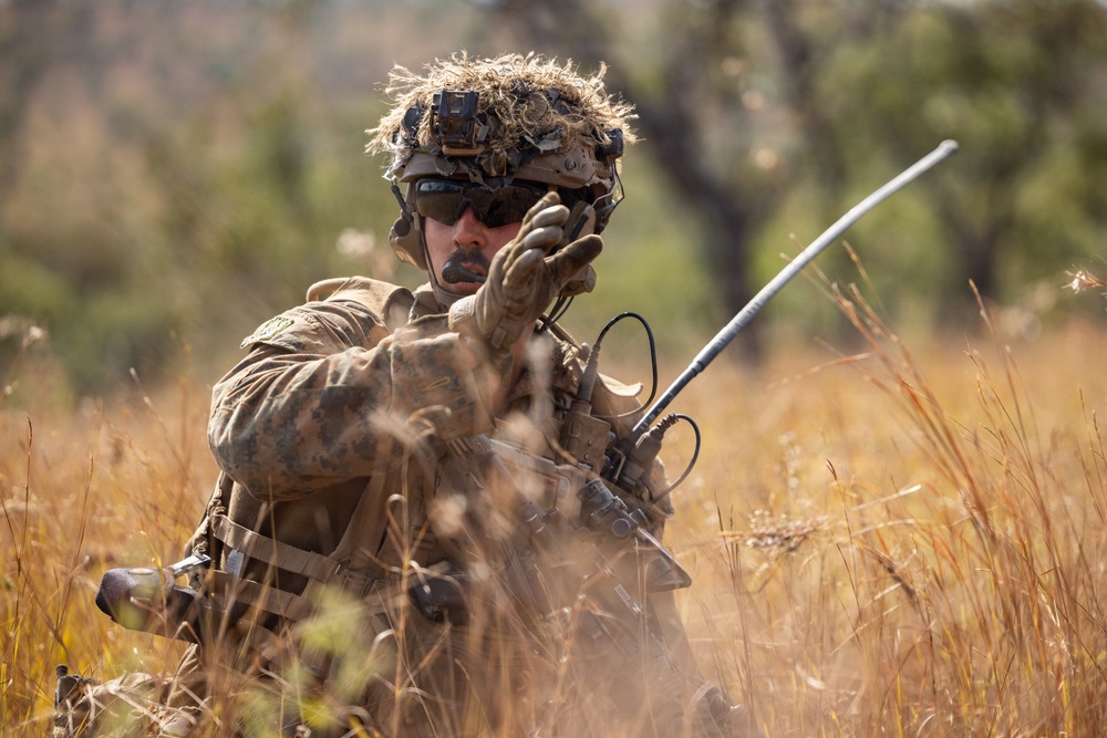 Southern Jackaroo 26: MRF-D Marines conduct platoon attack exercise