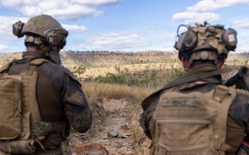 Southern Jackaroo 26: MRF-D Marines conduct platoon attack exercise