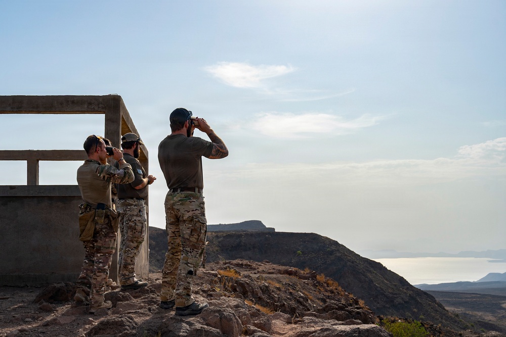 U.S. - French JTACs conduct live fire training