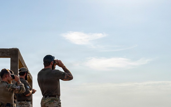 U.S. - French JTACs conduct live fire training