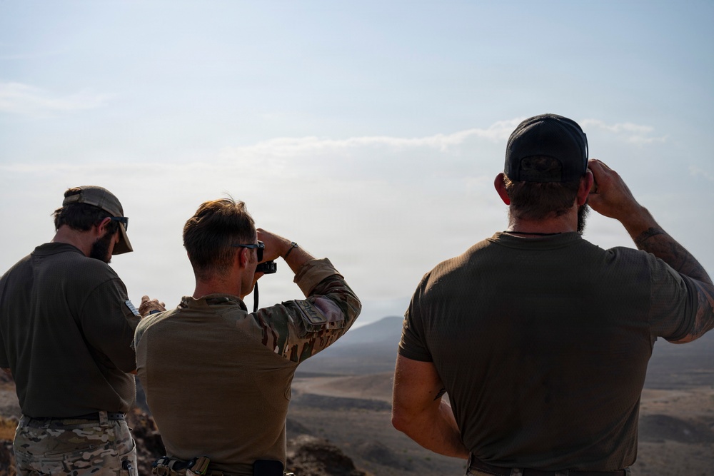 U.S. - French JTACs conduct live fire training