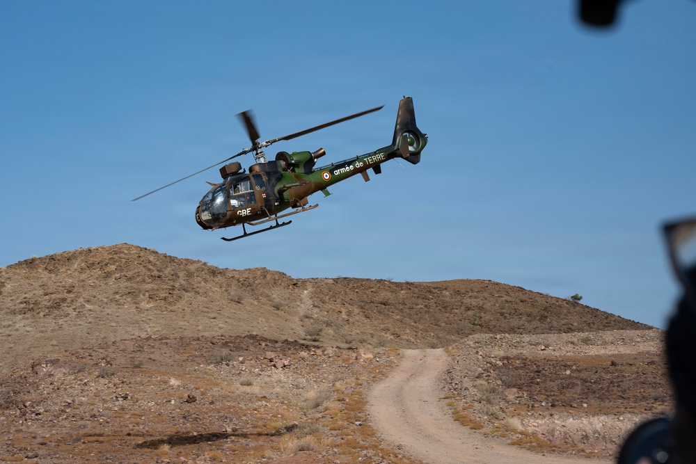 U.S. - French JTACs conduct live fire training
