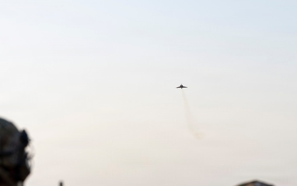 U.S. - French JTACs conduct live fire training