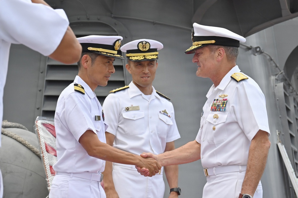 JS Kongo Hosts Luncheon During RIMPAC 2026