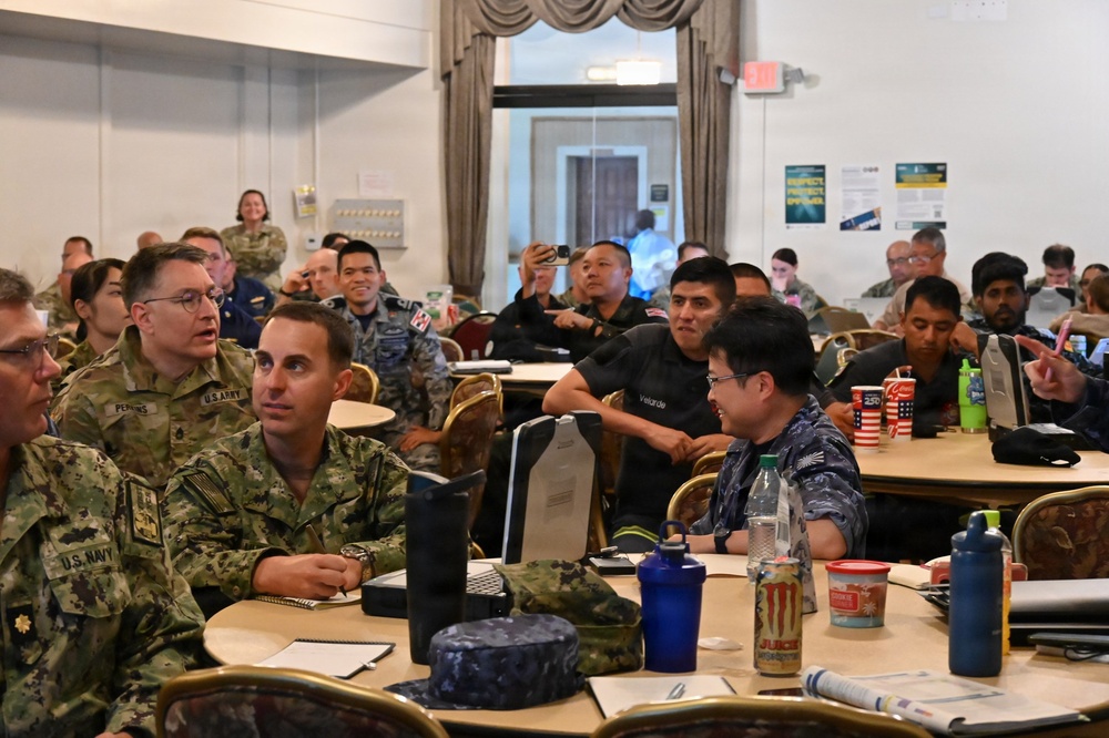 JMSDF, Partner Nations Conduct RIMPAC 2026 HADR Tabletop Exercise