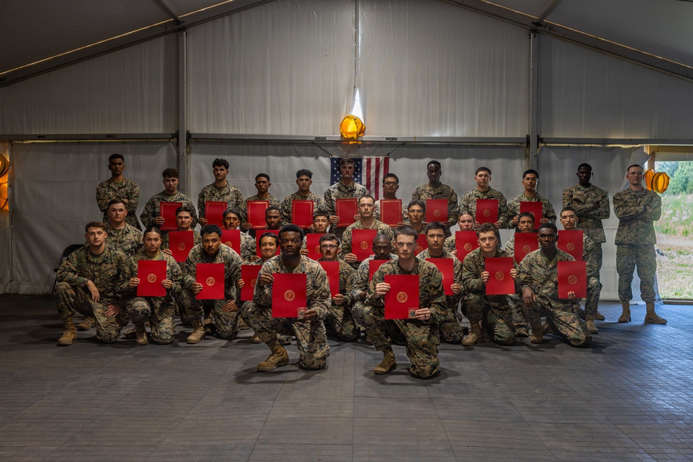 U.S. Marines Graduate Corporals Course in Baltic Sea region