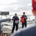 USS Mustin conducts an integrated training team drill