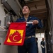 USS Mustin conducts an integrated training team drill