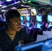 USS Mustin conducts a combat systems training team drill