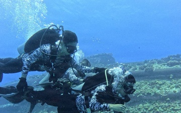PCG Diver Conducts Underwater Training During RIMPAC 2026