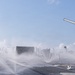 USS Mustin conducts a countermeasure washdown