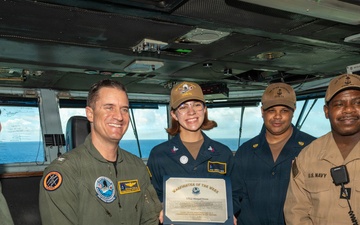 Denver Native Honored as Warfighter of the Week aboard USS George Washington