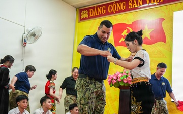 Pacific Partnership 2026 Conduct Cultural Exchange Events at Đào Duy Từ High School in Quang Tri, Vietnam