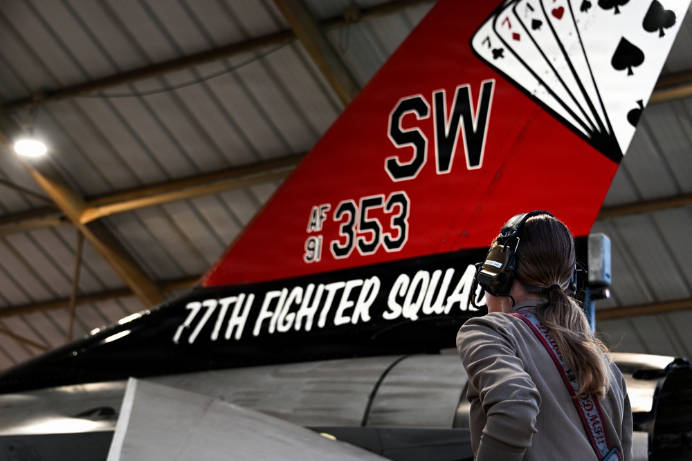 Aircrew chase the last light