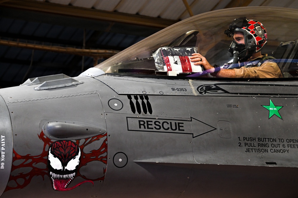 Aircrew chase the last light