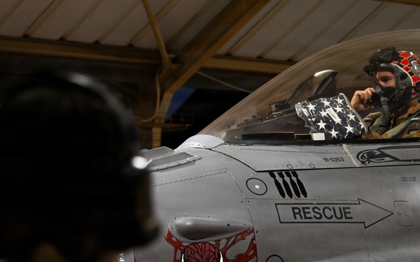 Aircrew chase the last light