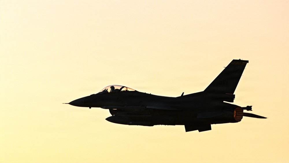 Aircrew chase the last light