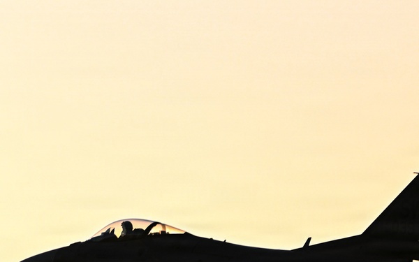 Aircrew chase the last light