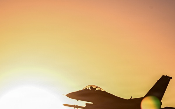 Aircrew chase the last light