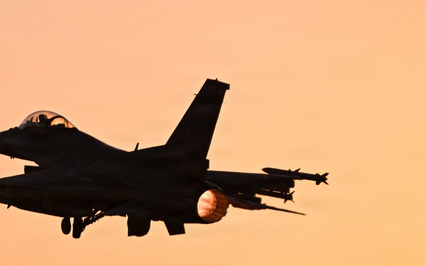 Aircrew chase the last light