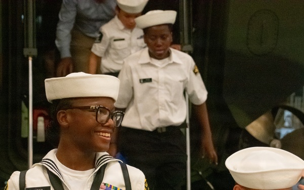 USS Arlington Welcomes Sea Cadets
