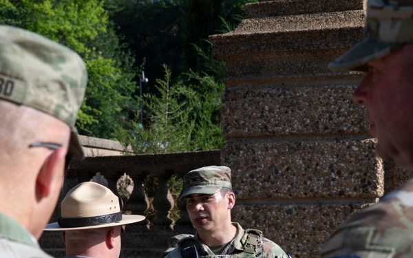 Secretary of War addresses JTF-DC Guardsmen