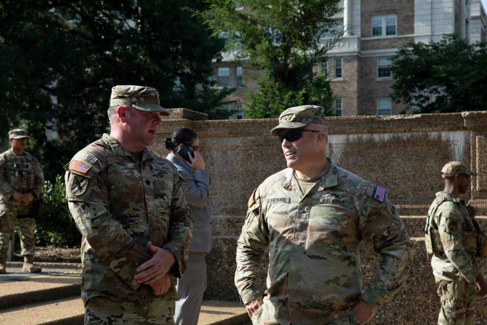 Secretary of War addresses JTF-DC Guardsmen