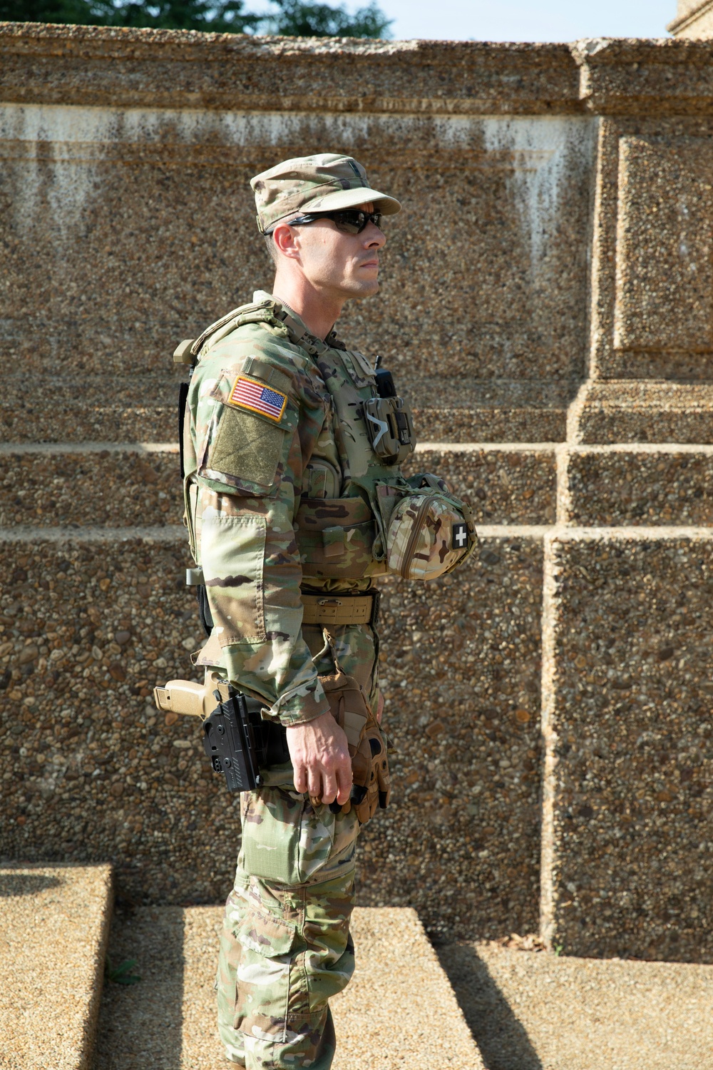 Secretary of War addresses JTF-DC Guardsmen