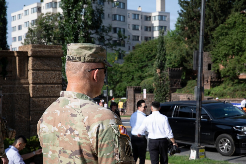 Secretary of War addresses JTF-DC Guardsmen