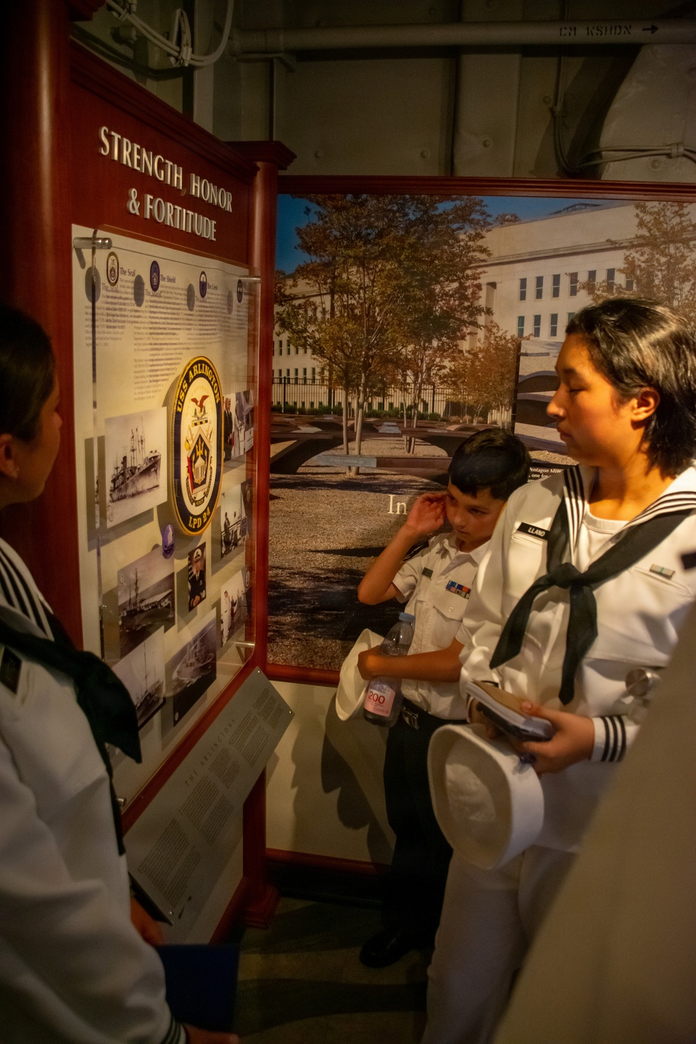 USS Arlington Welcomes Sea Cadets