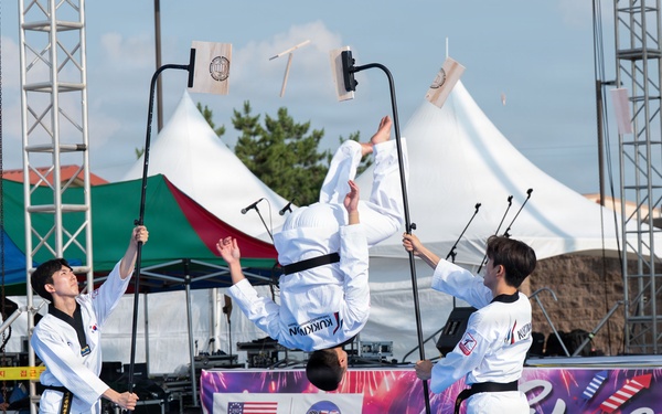 Team Osan Celebrates America's 250th Anniversary During Liberty Fest
