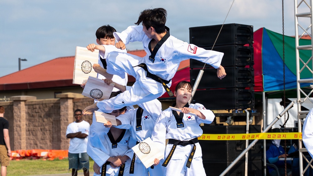 Team Osan Celebrates America's 250th Anniversary During Liberty Fest