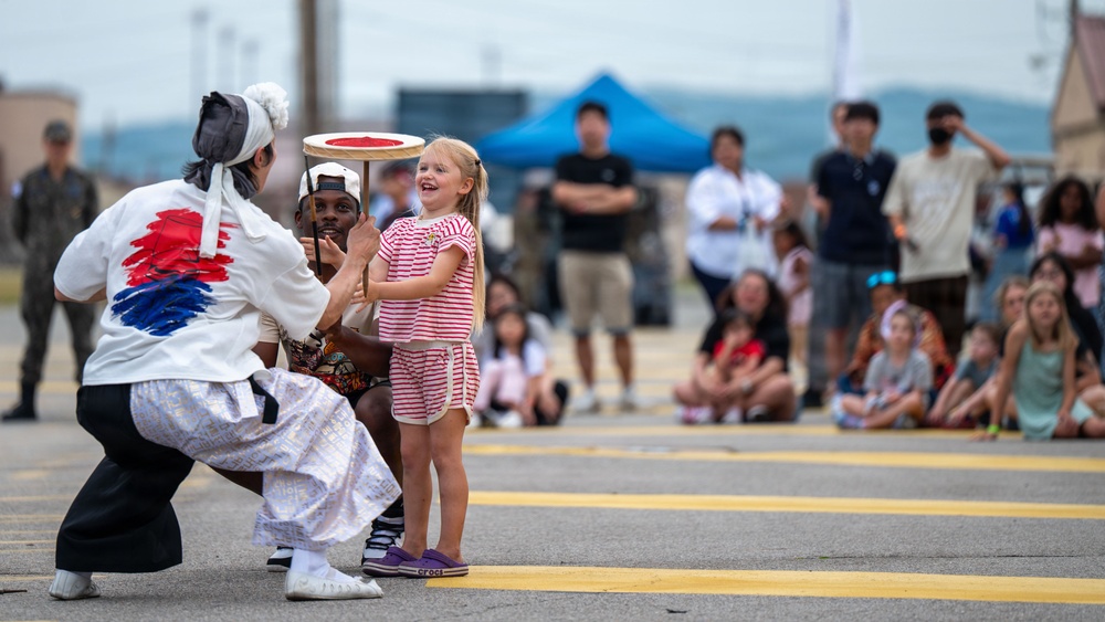 Team Osan Celebrates America's 250th Anniversary During Liberty Fest