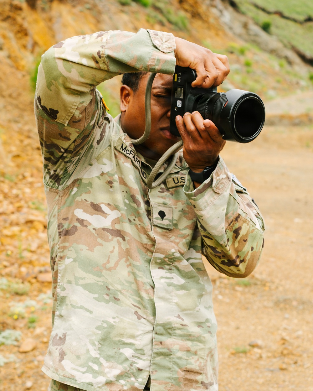 KFOR U.S. Army Soldiers conduct patrol along Administrative Boundary Line in Kosovo