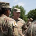 Gen. Stubbs and Command Sgt. Maj. Kendrick visit JTF-DC Guardsmen