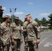 Gen. Stubbs and Command Sgt. Maj. Kendrick visit JTF-DC Guardsmen