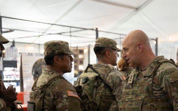 Gen. Stubbs and Command Sgt. Maj. Kendrick visit JTF-DC Guardsmen