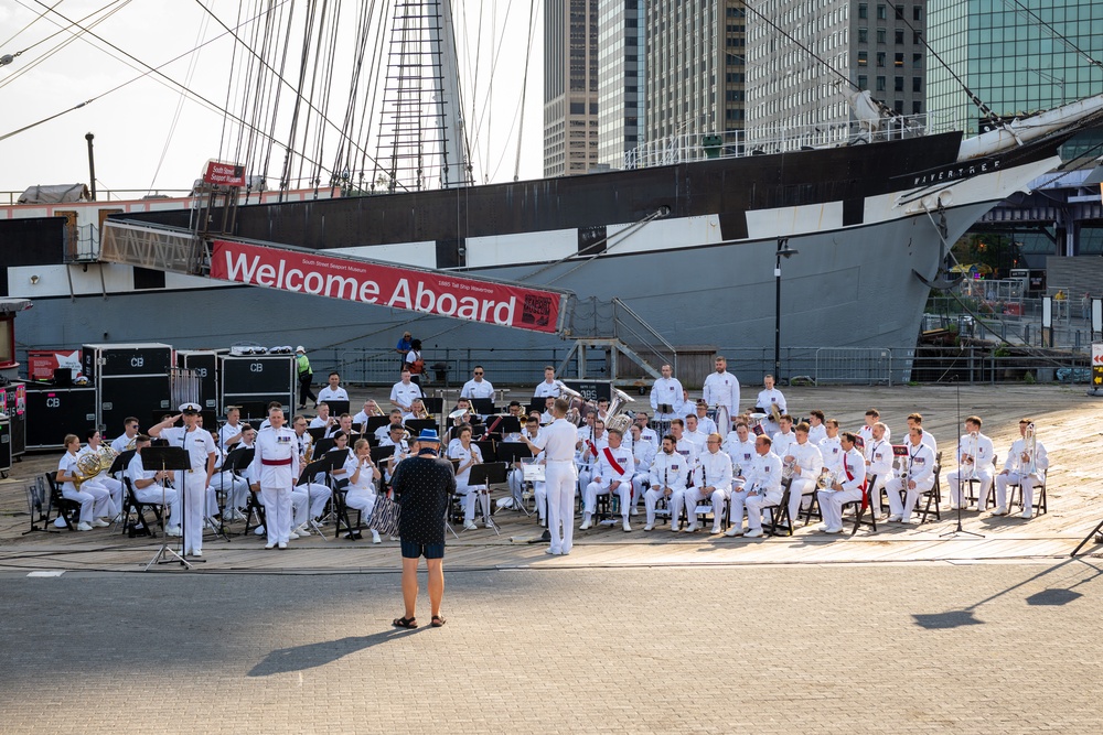 U.S., partner nation bands take stage for International Naval Review