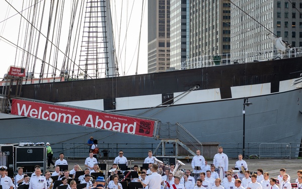 U.S., partner nation bands take stage for International Naval Review