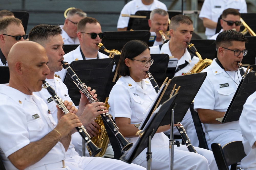 U.S., partner nation bands take stage for International Naval Review