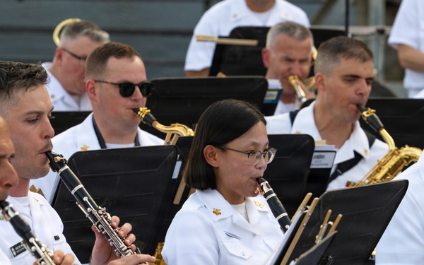 U.S., partner nation bands take stage for International Naval Review
