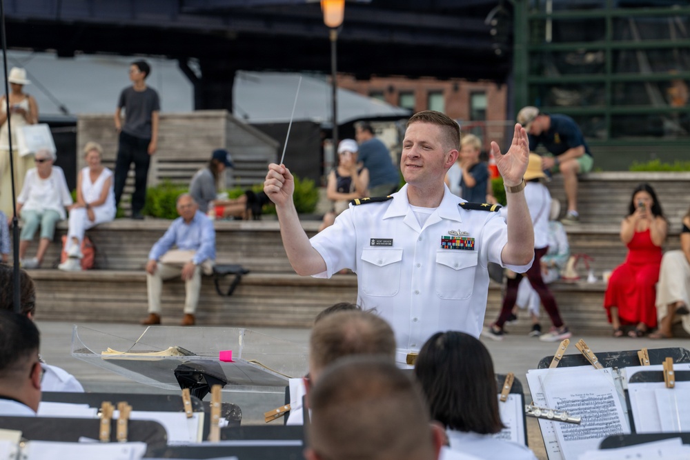 U.S., partner nation bands take stage for International Naval Review