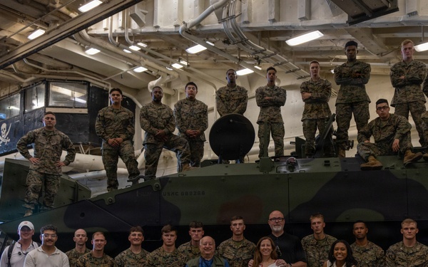 USS Arlington (LPD-24) Arrives for INR 250
