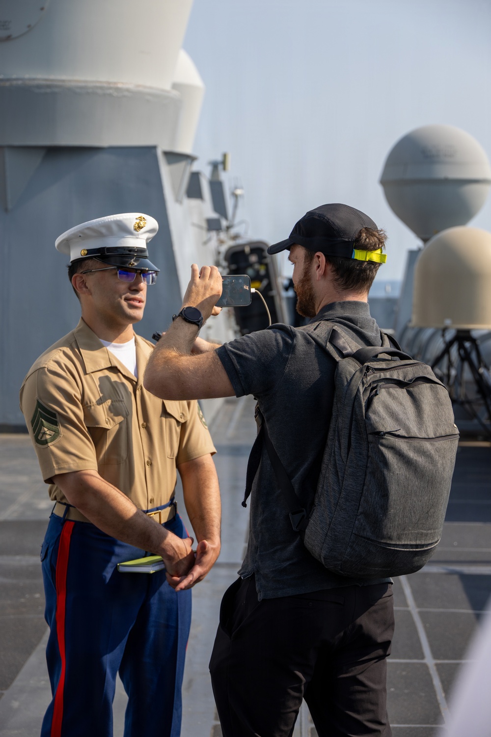 USS Arlington (LPD-24) Arrives for INR 250