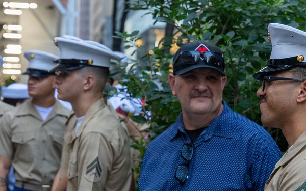 USS Arlington Sailors and Marines at TODAY Show