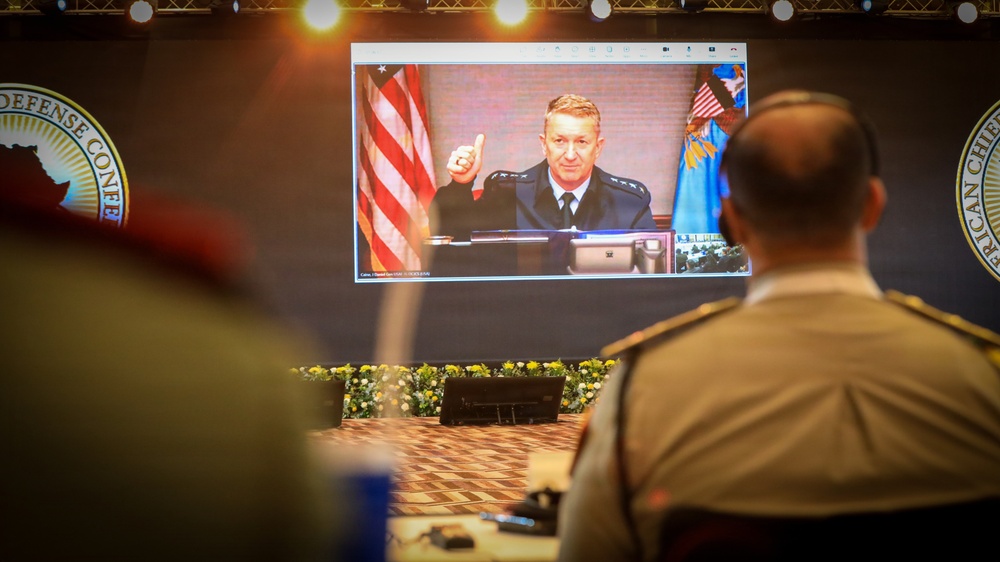 Chairman of the Joint Chiefs delivers virtual closing remarks at ACHOD 2026