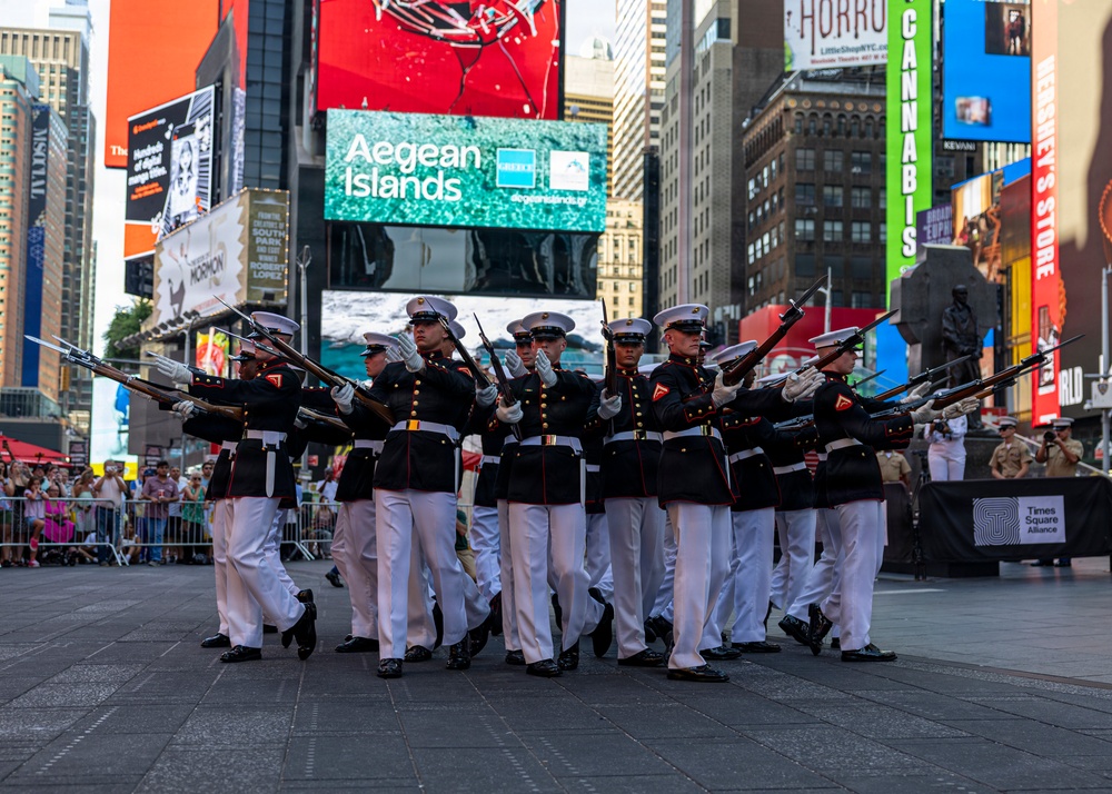 INR250 Marine Corps Silent Drill Platoon