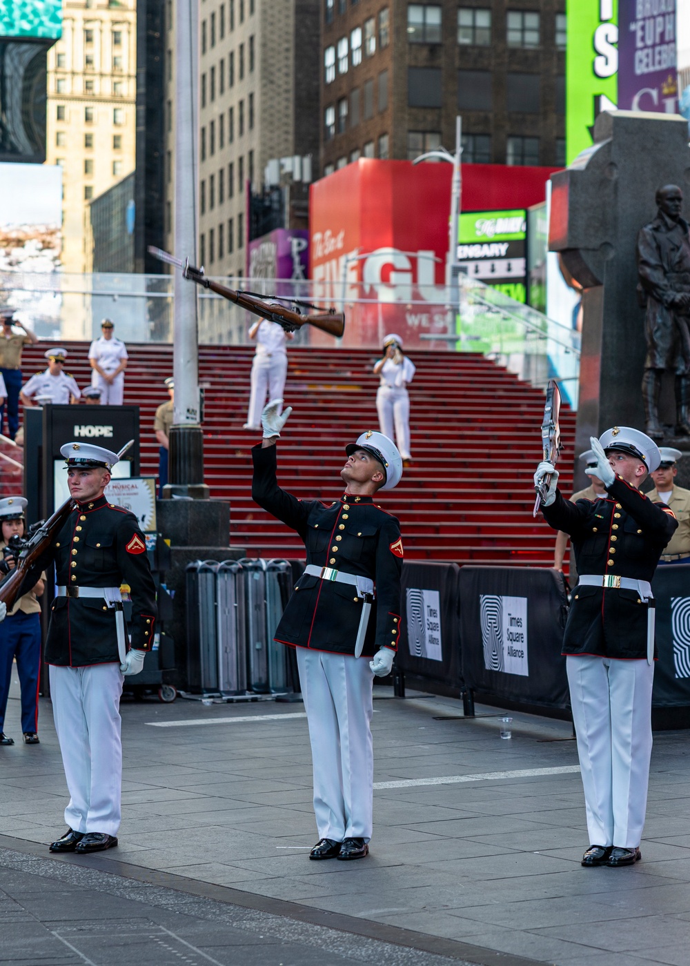 INR250 Marine Corps Silent Drill Platoon