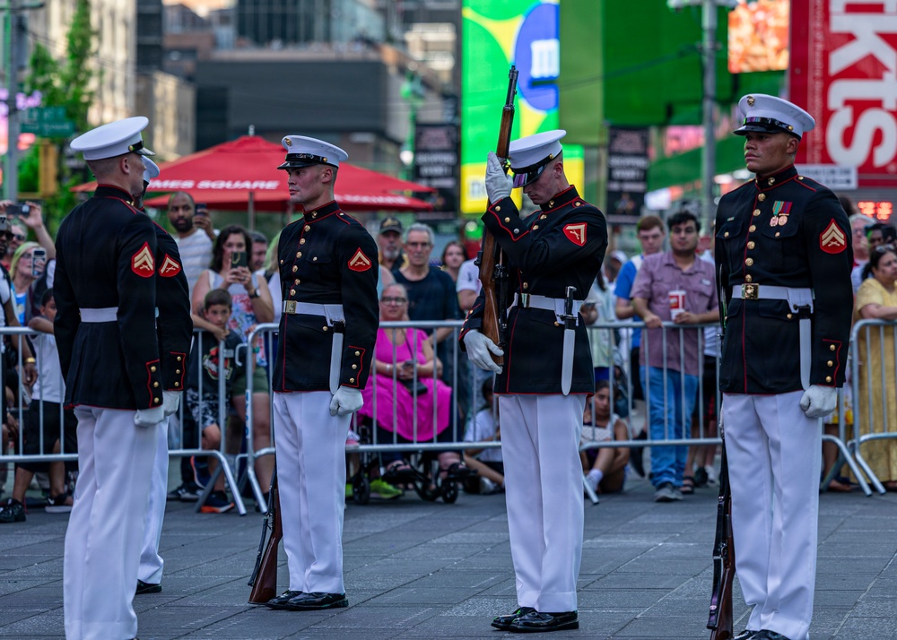 INR250 Marine Corps Silent Drill Platoon